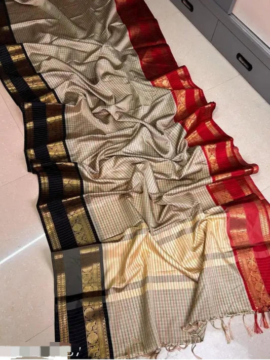GANGA JAMUNA CLASSIC AURA SILK✨