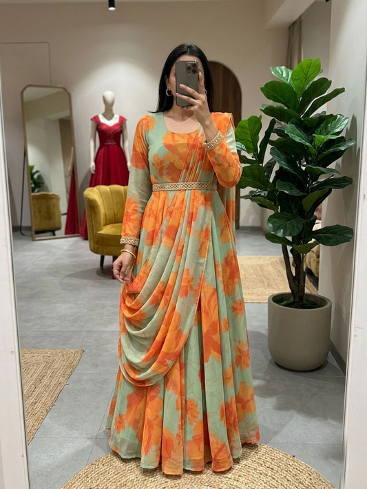 DRAPED GOWN 💕