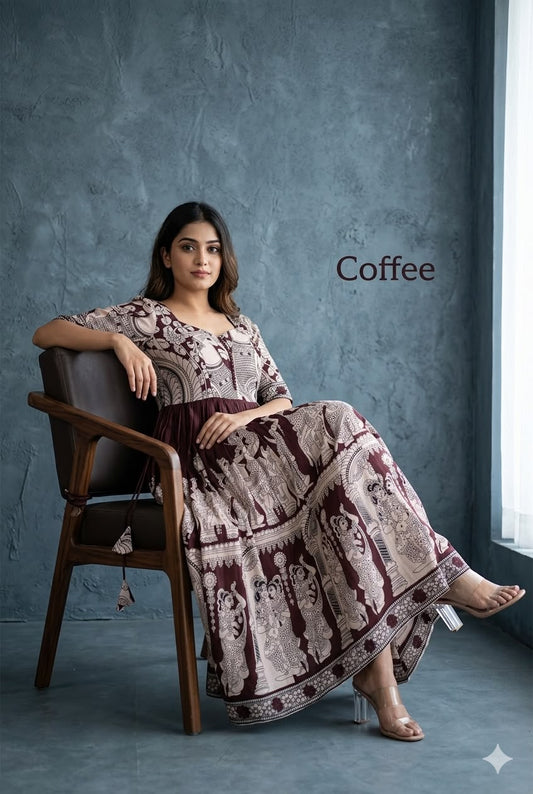KALAMKARI GOWN